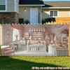 2D Pink Bakery Backdrop Dessert Themed Birthday Photography Background
