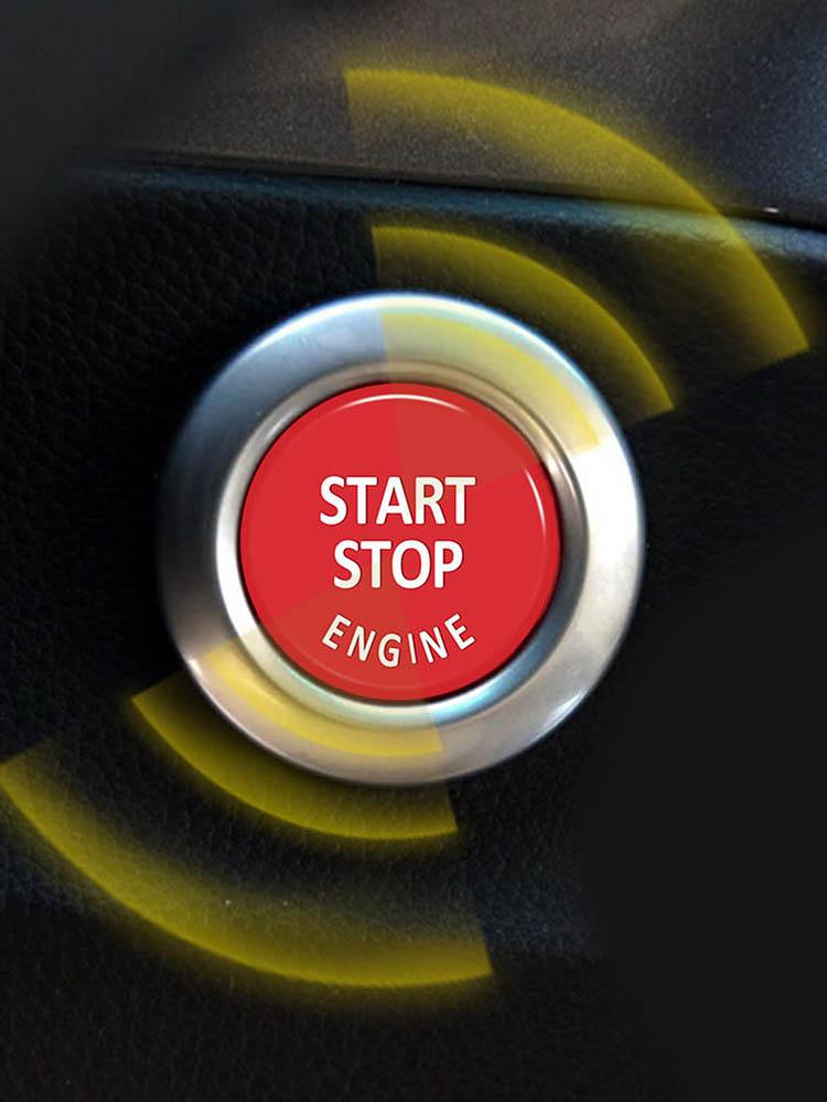 Кнопка переключения старт-стоп двигателя автомобиля Замена крышки для BMW 1/3/5 серии E87 E90/E91/E92/E93 E60 X1 E84 X3 E83 X5 E70 X6 E71 Z4