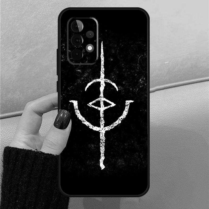 Чехол Bloodborne Runes для Samsung Galaxy A55 A35 A15 A32 A12 A22 A52 A06 A54 A34 A14 A56 A36 A26 A16 A13 A53