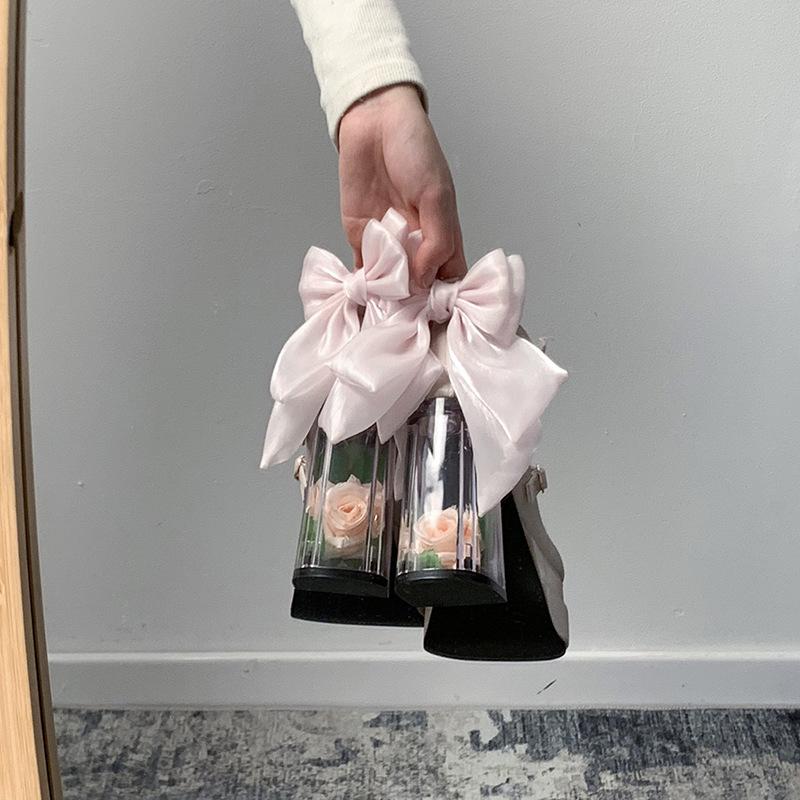 Туфли на высоком каблуке с круглой головкой в стиле ретро, французские, толстые, женские, весна-осень 2025 года, увеличивающие рост, универсальные, легкие, с горлом, туфли Мэри Джейн