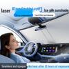 Двухслойный автомобильный солнцезащитный козырек на лобовое стекло с теплоизоляцией и лазерным затемнением