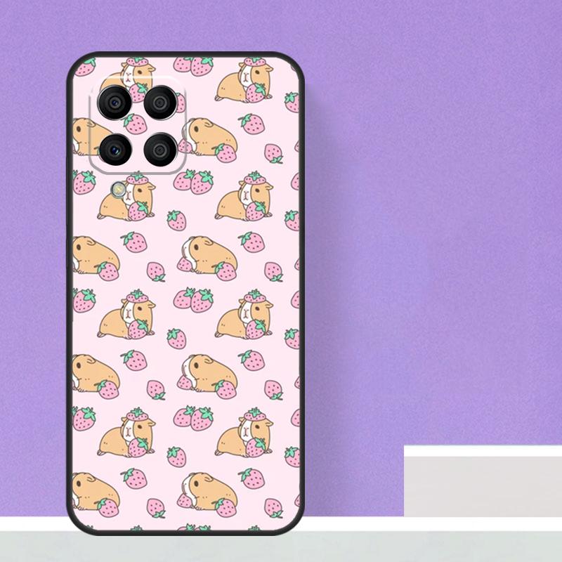 Милый Мультяшный Чехол с Морской Свинкой для Samsung Galaxy M21 M31 M15 M55 M56 M36 M16 M06 M13 M33 M53 M12 M32 M52 M14 M34 M54