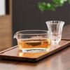 120ML Square Tea Ceremony Kungfu Tea Cup Fair Cup Tea Dispenser Heat resistant Chahai Tea Set Accessories