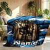 Custom Name Personalized 1860 Munchen football club Print Blanket, Home Decor, Bedroom, Sofa, Camping, Couch, Gifts for Birthday ChristmasEnthusiasts
