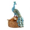 1Pcs Creative Handcraft Peacock Modelling Design Resin Ashtray Accessories Succulent Plants Pot Home Office Decor Craft