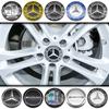 4pcs 56mm 60mm 65mm 75mm Car Wheel Center Hub Caps Cover Rim For Mercedes Benz A B C E Class GLC GLK GLE GLA CLA W205 W204 W177