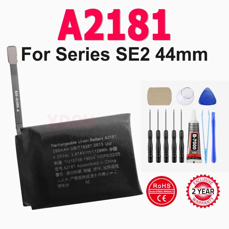 New Genuine Replacement Battery For Apple Watch Series SE 4 5 6 GPS LTE Bateries IWatch S4 S5 S6 40mm 44 mm Batteria +Free Tools