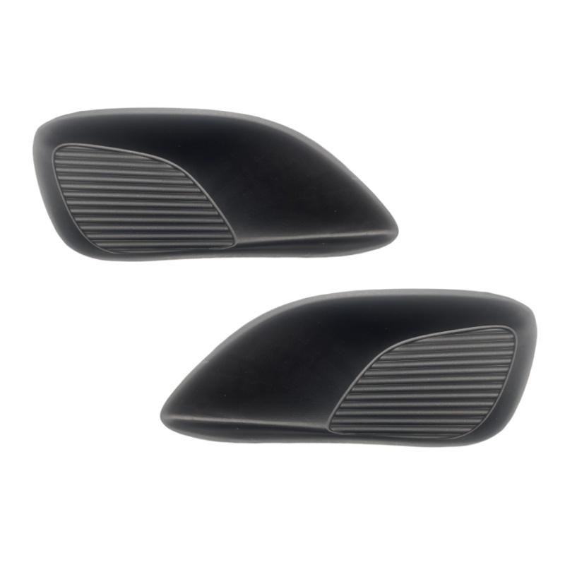 Fog Lamp Frame Cover Front Bumper Lower Closed Cellular Grid No Hole Fit For Toyota Yaris 2006 - 2008 4 Doors Car Accessories