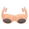 Novelty Leg Buttocks Sunglasses Funny Prank Glasses Adult Party Glasses for Man Women