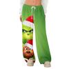 Women's Fleece Wide Leg  Elastic Waist Drawstring Loose Pants Drawstring Pajama Pants Sleepwear Trousers