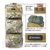 SHENKEL Gun Carry Molle Fits Survival Outdoors One-Shoulder Bag, Compatible, 60cm, Camouflage, Multicam, MP5, Military, Airsoft, Game, Crossbody,