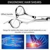 Ножницы для стрижки и парикмахерские ножницы Sangelar длиной 6 дюймов, ножницы из нержавеющей стали премиум-класса с гладкими и острыми лезвиями для салонов (Бесплатная сумка)