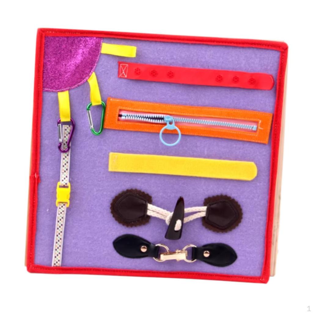 Activity Board Accessory Part Preschool Learning Dress Mat for