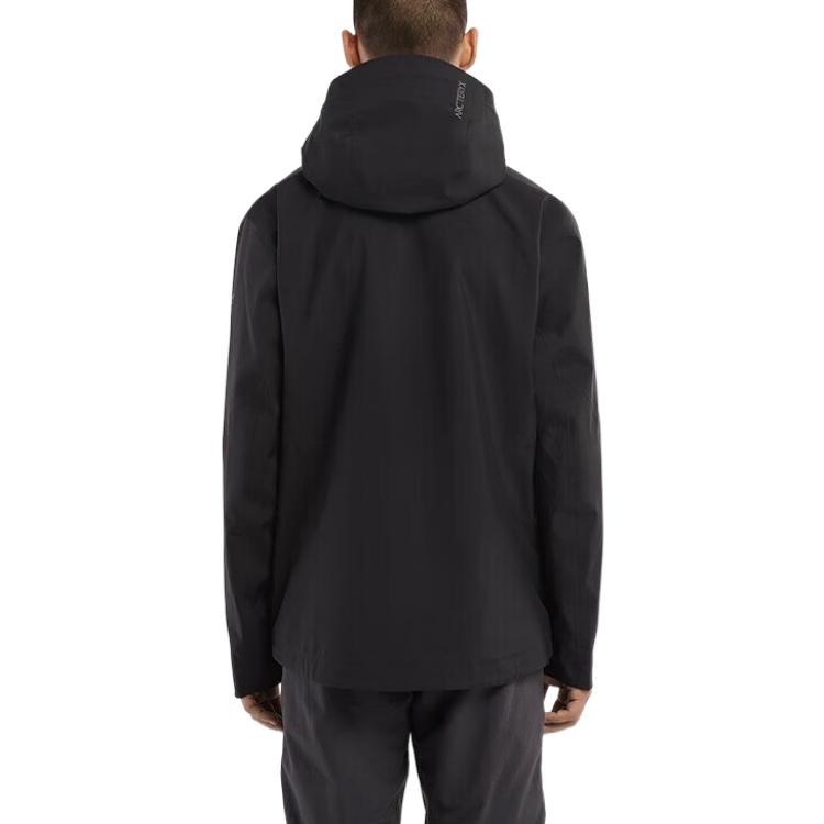 Arc'teryx RALLE Водонепроницаемая, ветрозащитная и устойчивая к истиранию ветровка для активного отдыха и туризма Мужская Черный 29667