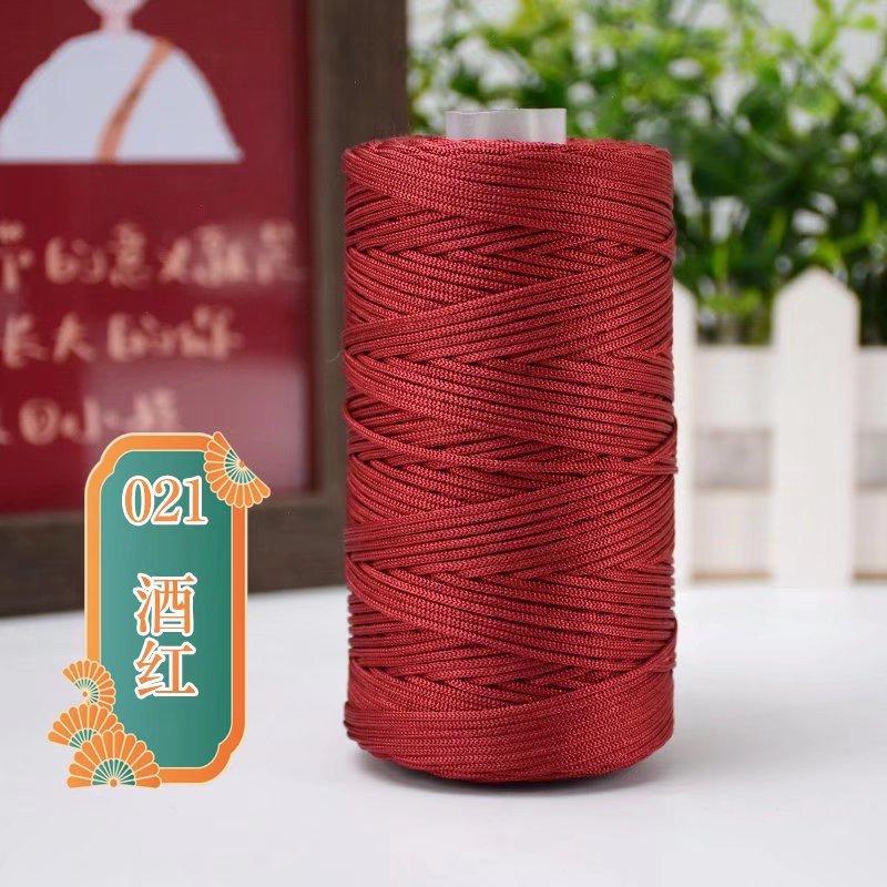 Mercerized Ice Hemp Thread 100G Shaft Medium And Thin Hollow Thread Sun Hat Shoes Crochet Hand-Woven Thread Full Free Shipping
