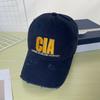 American retro embroidered distressed baseball cap, versatile for all seasons, makes the face look smaller, sports cap, student street fashion