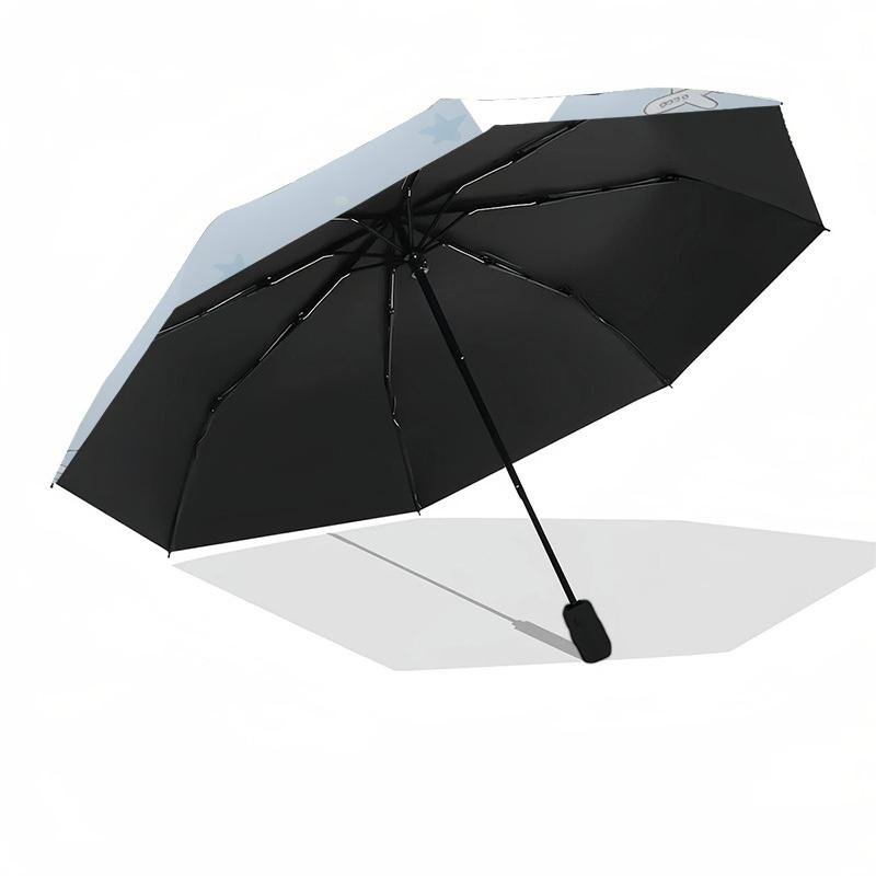 1pc CINNAMOROLL umbrella automatic open/close, 8-Rib Durable Frame, Compact Folding Design, Ideal Birthday/Holiday Gift  1200A