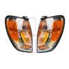 Front Bumper Corner Light Side Marker Turn Signal Lamp Assembly for Lexus LX470 1998-2007, ABS Parking Light Housing,No Bulb Included