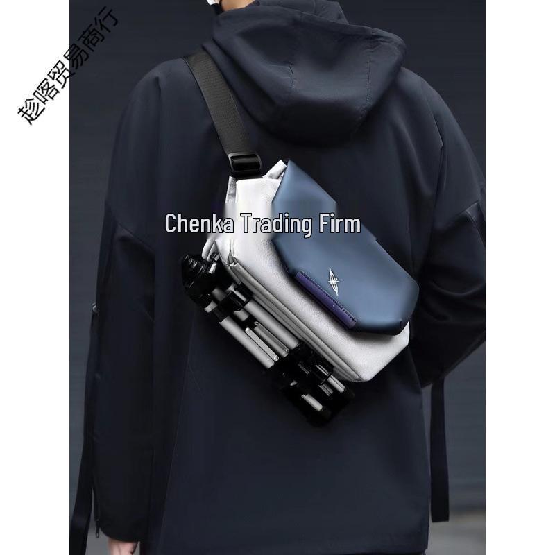 Мужская модная сумка кроссбоди большой вместимости с магнитной застежкой