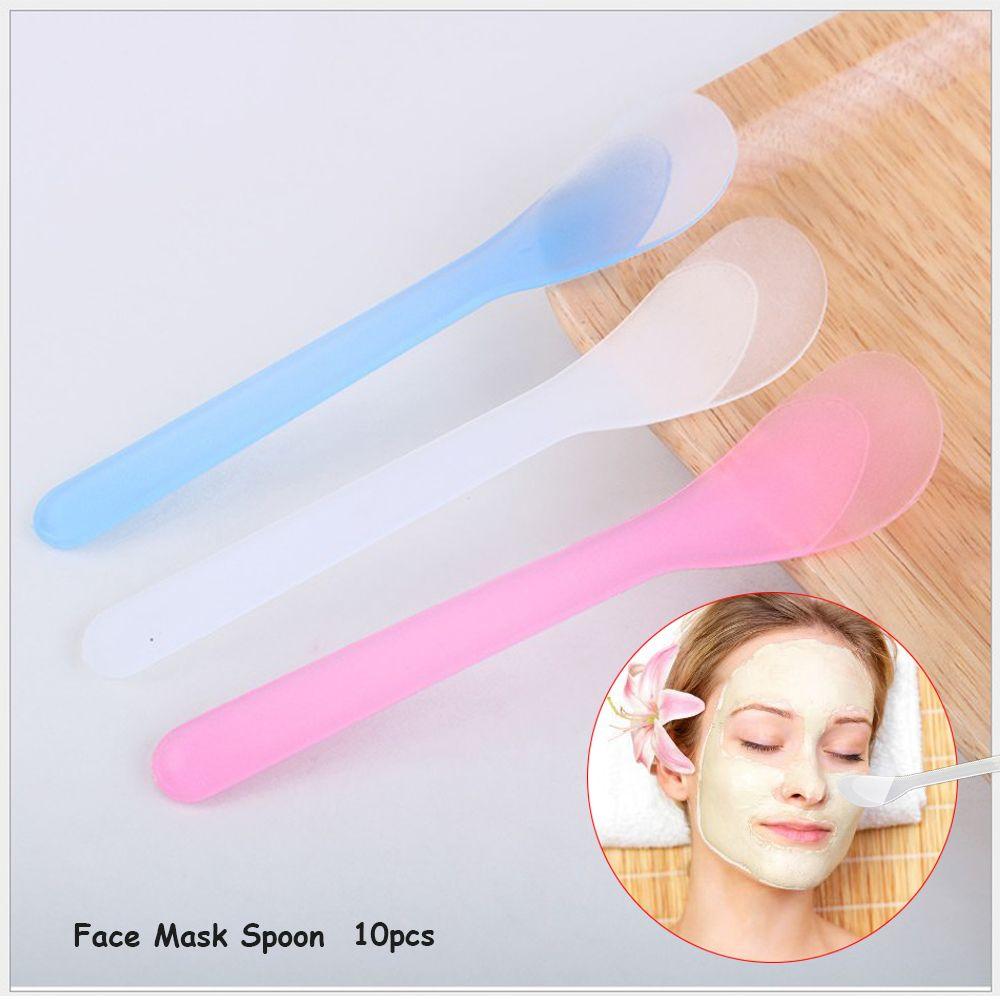 Новые DIY Мини-ложка для маски для лица Косметический совок Палочки для макияжа Инструменты для смешивания