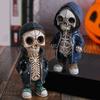 New Halloween Skull Ornaments Fashion Creative Ornaments Halloween Atmosphere Scene Layout Props.