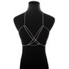 Adjustable Size Fine Fashion Jewelry Crystal Sexy Luxury Rhinestone Body Chain Women Underwear Womens Erotic Lingeries