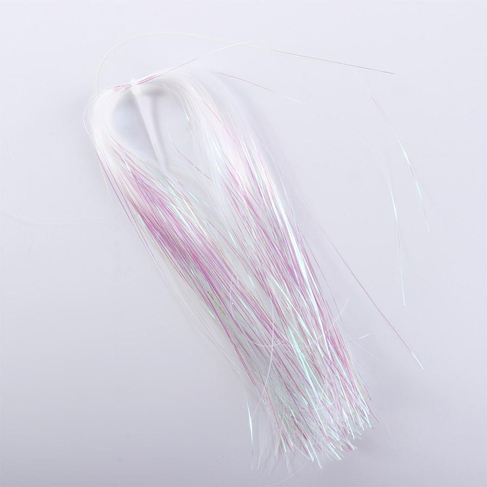 Shining Fly Fishing Jig Hook Streamer Fly Tying Tinsel Assist Hooks Line Fly Tying Materials