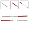 Hand Tool Needle File File 0.12*5.51" Red Metal Stone Grinding Flat New