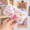 Изысканная коробка для канцелярских принадлежностей, прозрачная легкая пряжка, дизайнерская наклейка-карандаш, линейка, чехол для хранения