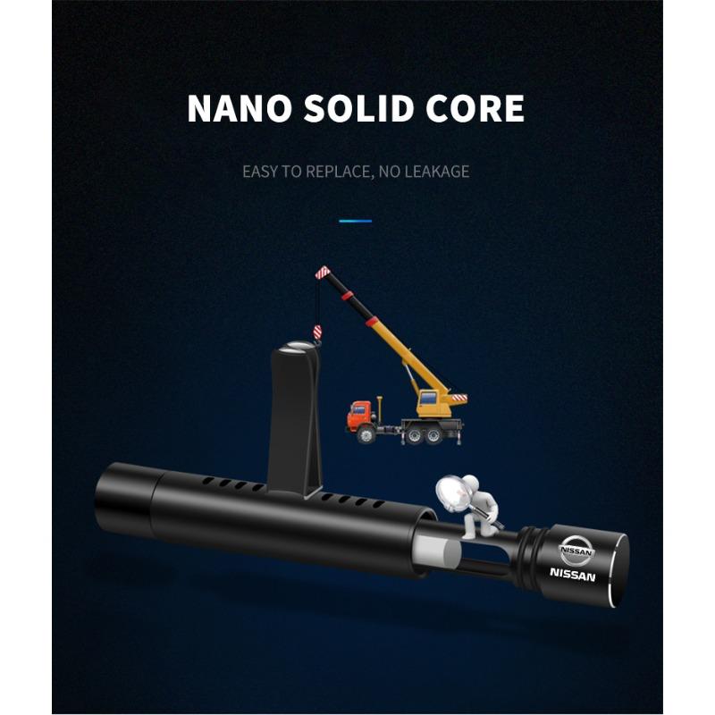 Автомобильный освежитель воздуха для салона, диффузор для духов с креплением на воздуховод, стайлинг автомобиля для Nissan Nismo Qashqai X J10 Trail Tiida Juke Teana Pulsar Altima