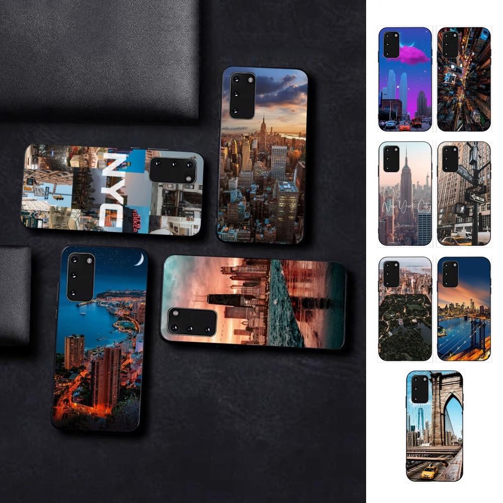 Нью-Йорк Город Нью-Йорк Чехол для телефона Для Samsung S 9 10 20 21 22 23 30 23plus lite Ultra FE S10lite Fundas