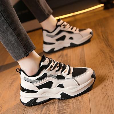 2024 Новая модная женская обувь на платформе, разноцветные универсальные повседневные удобные дышащие кроссовки для женщин, износостойкие