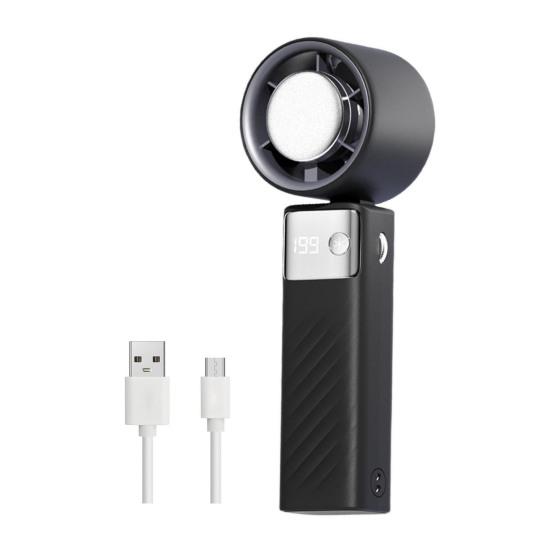 Маленький вентилятор персональный кондиционер 1-199 скоростей регулируемый сильный воздушный поток цифровой дисплей перезаряжаемый вентилятор воздушный охладитель