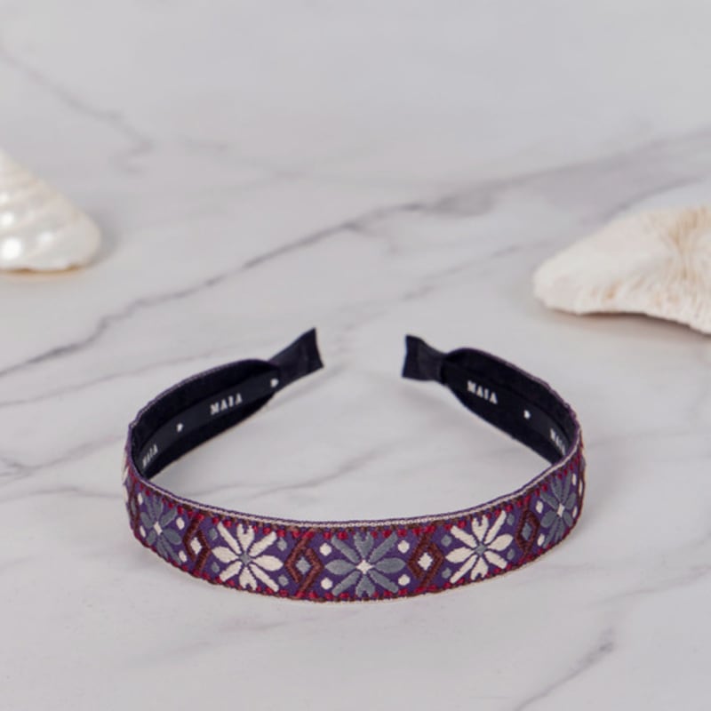 MAIA Повязка для головы для садоводства P - Фиолетовая