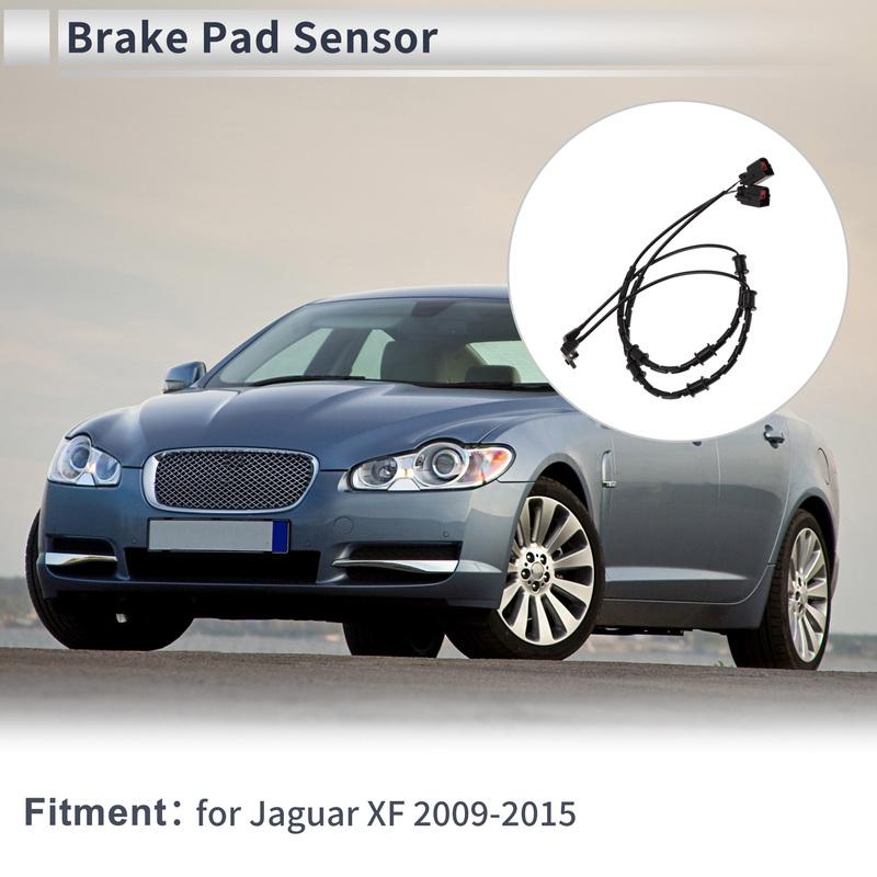 UXCELL 2Pcs Rear Wheel Brake Pad Wear Sensor No.C2D2976 Disc Break Pad Wear Indicator Sensor for Jaguar XF 2009-2015