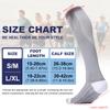 1 Pair Compression Socks For Women And Men 20-30Mmhg - Circulation Support Socks