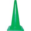 TRUSCO Треугольный конус Ширина 380 мм x Высота 700 мм Зеленый TCCGN x 25 [Продается кейсом]