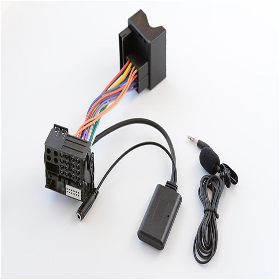 Автомобильный радиоприемник Bluetooth-адаптер, кабель, микрофон, комплект громкой связи для Peugeot Citroen