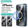 NILLKIN Для iPhone 16 Pro Max чехол для телефона Nature TPU Pro Magnetic Back Cover Slim Silicone Case
