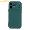 For iPhone 17 Pro Max Case Precise Cutouts TPU Fiber Lining Shockproof Phone Cover