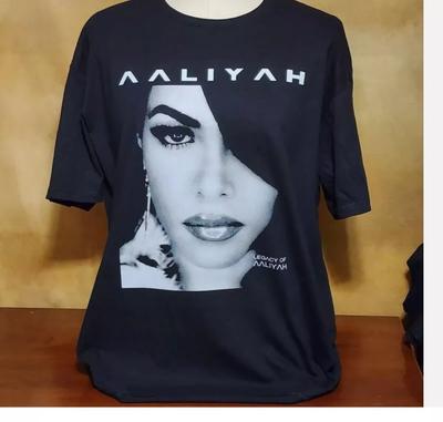 Новая футболка Aaliyah Legacy of Aaliyah Хлопок Унисекс S-5XL