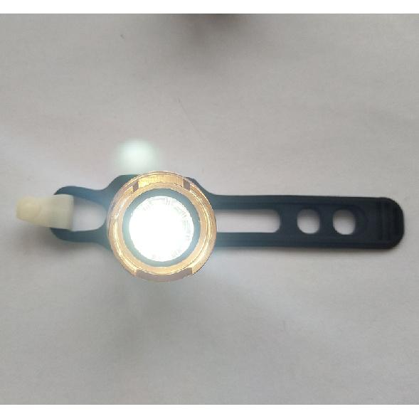 Bicycle Tail Light LED Aluminum Alloy Night Riding Ruby Safety Helmet Warning Light Riding Equipment Bicycle Accessories 7