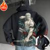 One Piece Zoro Anime Harajuku Streetwear Autumn Men Vintage Hoodie Winter Women Oversized Hooded Sweatshirt Long Sleeve Top Y2k