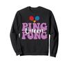 Настольный теннисный стол для девочек с мячом Queen Pong Girl Player Ping Trainer Дизайн Топспин Практика Клуб Спортивный Фан Подарок