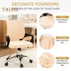 Computer Chair Cover Split Stretchy Office Chair Cover Universal Desk Task Chair Cover Fitted Slipcover for Home Office Rotating Chair