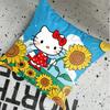 Kawaii HHellokittyes Pink Christmas Cushions Cover for Pillow Room Decorating Items Personalized Gift Home and Decoration Decor