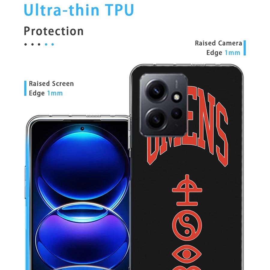 Band B-Bad O-Omens Phone Case For Redmi Note 14 15 Pro 5G 13 12 Pro Plus 11 11T 11E 11S 10 Pro 10S 9 9S Cover Cell Clear TPU Cap