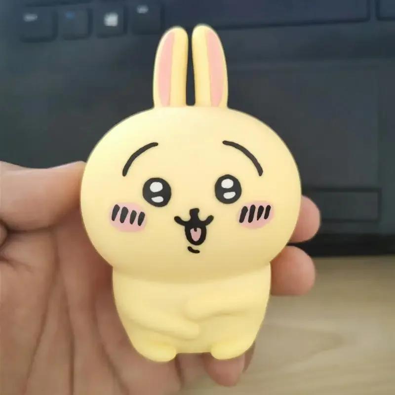 Новая Чикава Каваи Декор для спальни и рабочего стола Хачиварэ Усаги Мультяшная виниловая кукла Ночник Светящаяся игрушка Сюрприз Подарки для девочек