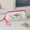 Large Capacity Pencil Pouch Embroidered Dog Student Stationery Bag Puppy Cosmetic Bag  Student
