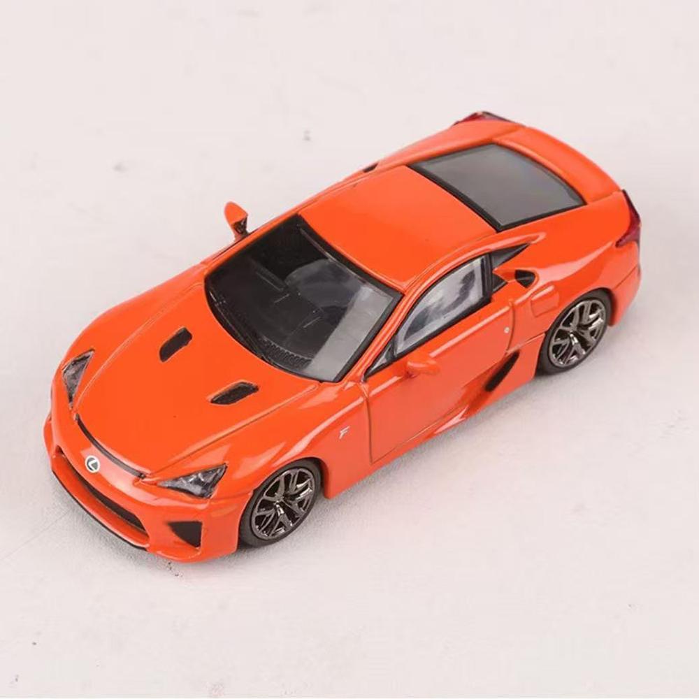 fxcr3 Original Die-cast 1:64 Scale 2010 Lexus Lfa Simulation Alloy Car Model Fan Collection Display Home Decoration Metal Ornaments